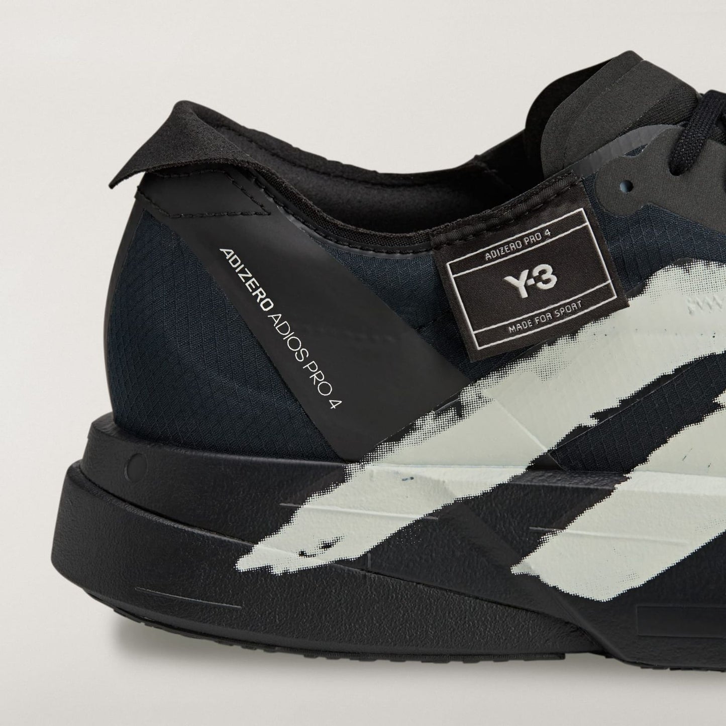 Adidas Y-3 Adizero Adios Pro 4 Black/Off White colorway🐼