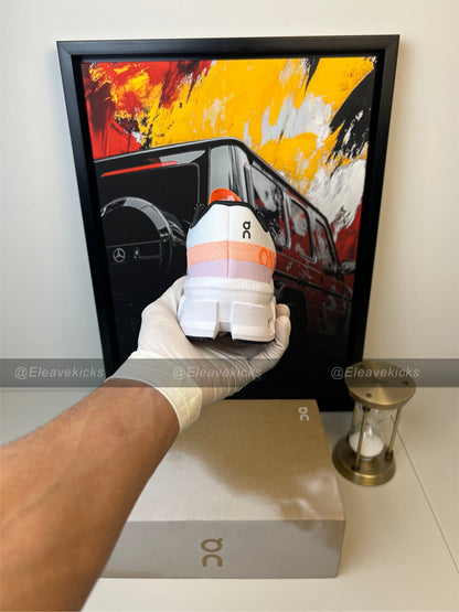 ON Cloudmonster 2 'white orange'