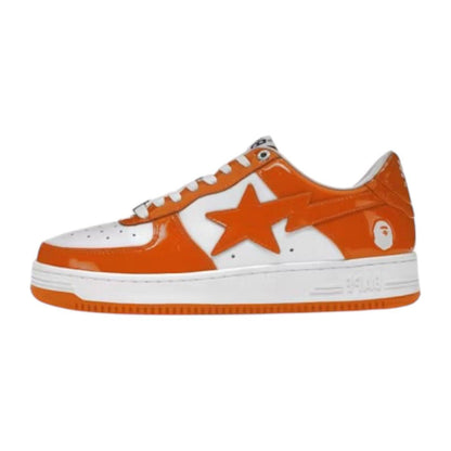 A Bathing Ape Bape Sta Low Orange