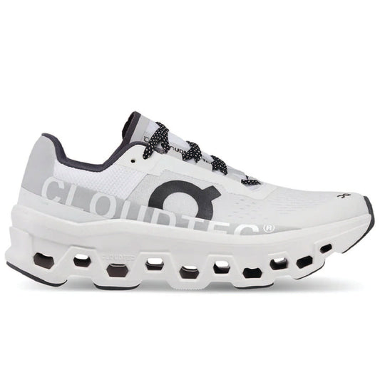 On Cloudmonster - All White