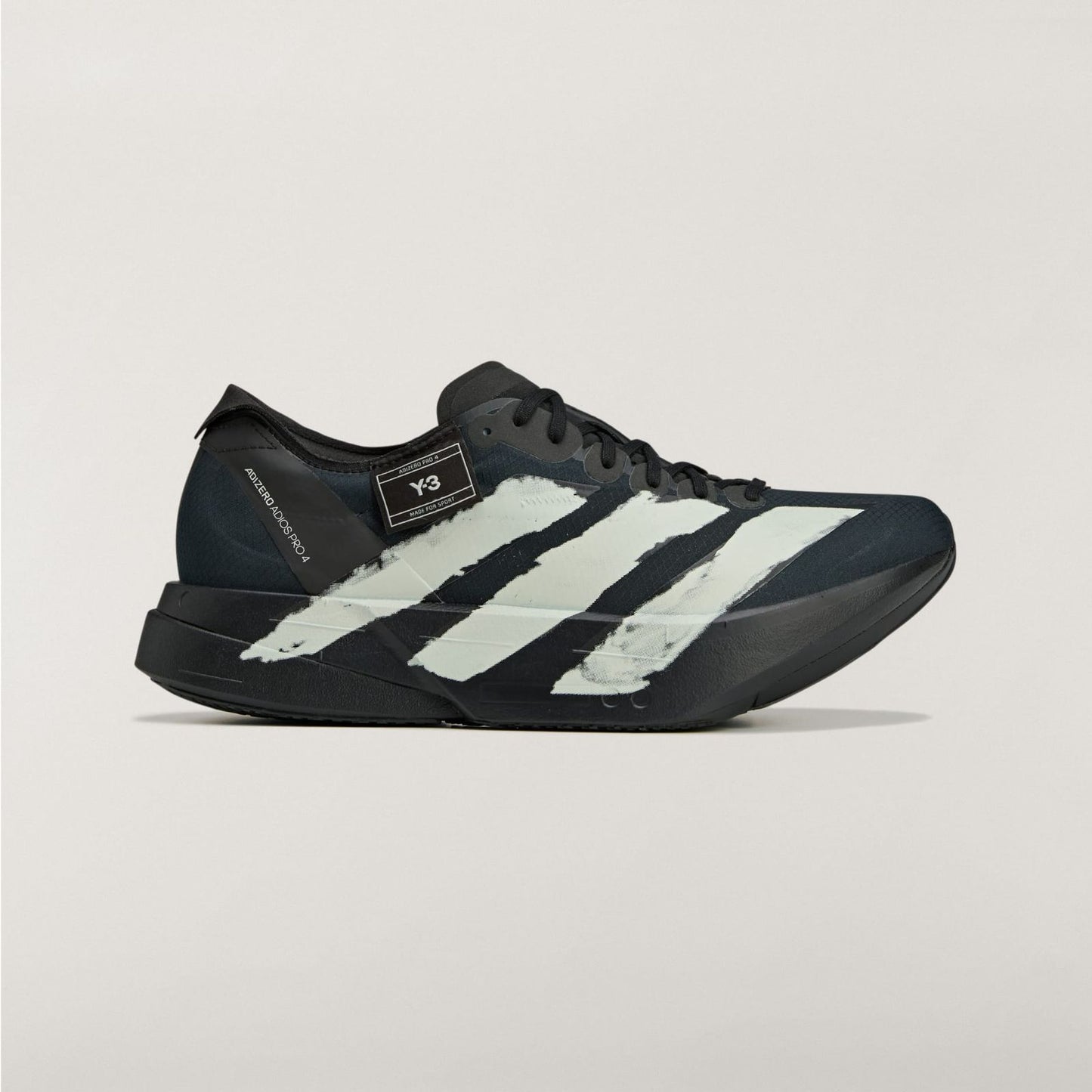 Adidas Y-3 Adizero Adios Pro 4 Black/Off White colorway🐼