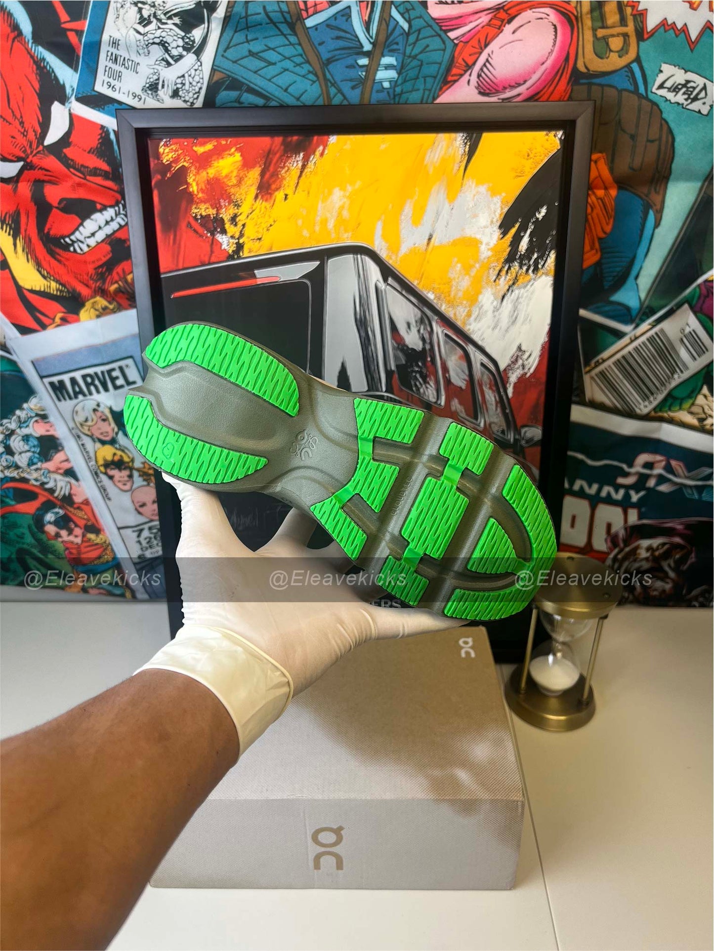 LOEWE  x On Cloudsolo Sneakers “Green”